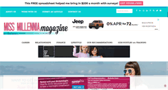 Desktop Screenshot of missmillmag.com